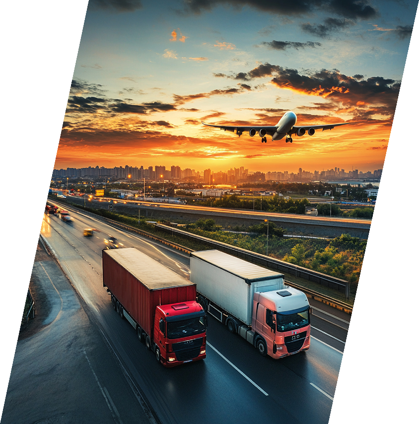 Why Choose Us - Logistics Fleet